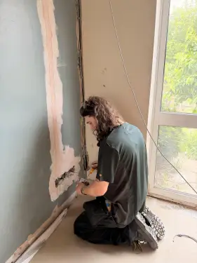 Click Here To Enlarge This Photo Of Socket and Lighting Installation