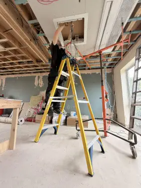 Click Here To Enlarge This Photo Of Socket and Lighting Installation