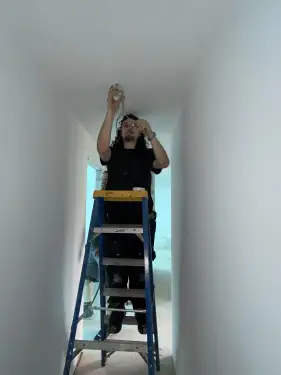 Click Here To Enlarge This Photo Of Socket and Lighting Installation